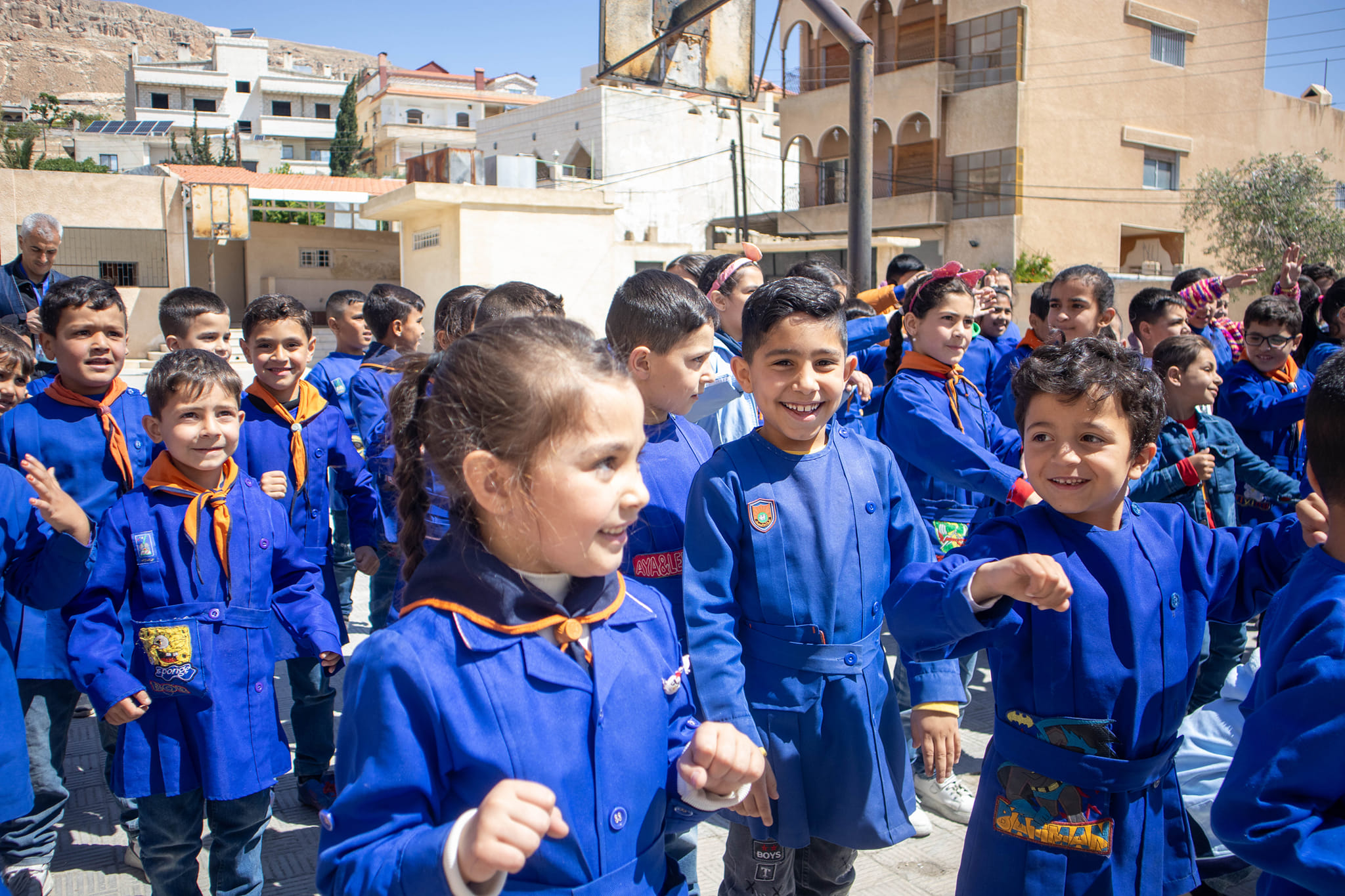 💚✨ لقطات جميلة لفريق الدعم النفسي
